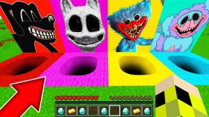 Выбери КРУГЛУЮ ЯМУ МОПС ГУСЕНИЦА ХАГГИ ВАГГИ МУЛЬТЯШНЫЙ ПЕС БЕЛЫЙ МУЛЬТЯШНЫЙ КОТ SCP в майнкрафт !