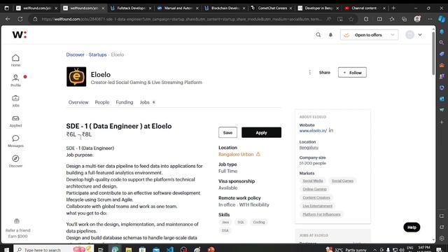 OFF Campus Drive For 2023 Batch | Latest Hiring | 2021 | 2022 | 2023 | 2024 Batch Hiring | #jobs смотреть онлайн