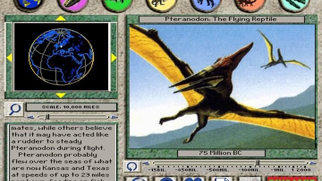 3D Dinosaur Adventure "Pteranodon: The Flying Reptile" Page смотреть онлайн