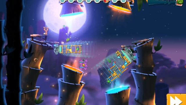 Angry Birds 2. испытание золотая свинья для леонарда !