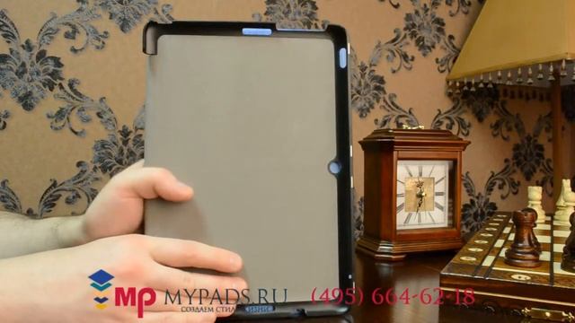 Фирменный чехол-книжка для Asus Transformer Pad TF103CG K018 "Il Sottile" голубой пластиковый смотреть онлайн
