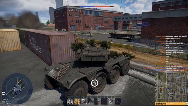 "5 Second Baguette Launcher " | EBR (1954) - Light Tank | War Thunder VOD Gameplay - Anteritus смотреть онлайн