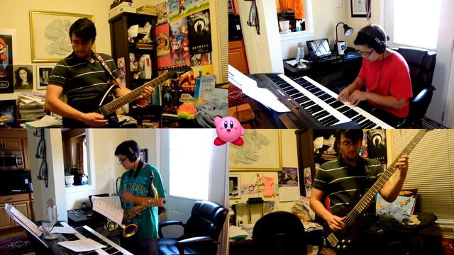 Gourmet Race Cover ft Insaneintherainmusic - Kirby Super Star смотреть онлайн