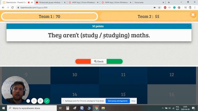 #3 Present Continuous bamboozle game смотреть онлайн