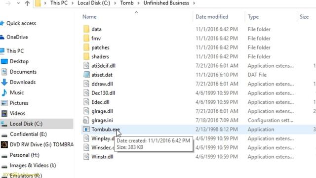 Tomb Raider Fix (Retail) - Win 10 64bit, Windows version! No Dosbox! смотреть онлайн