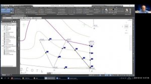 Проведение горизонталей