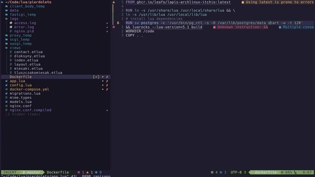 Lua Lapis Web Framework on OSx part 9 - PostgreSQL - Connected :) смотреть онлайн