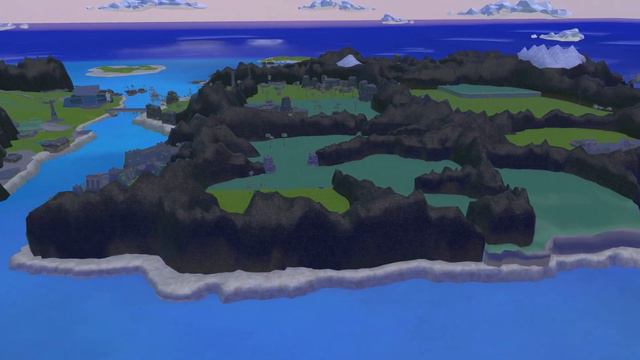 Overworld Map Im Developing For An Indie Game, Using Lightwave