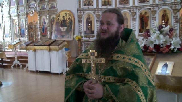 10.07.2023 год Проповедь Иерея Иакова Калинина Свято-Митрофановский храм село Верхний Мамон смотреть онлайн