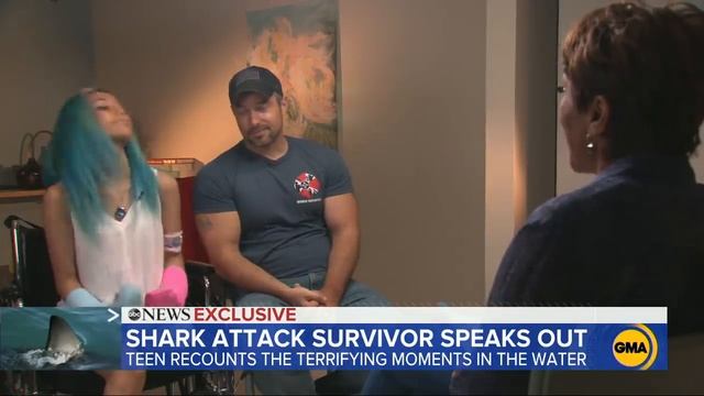 Teen recalls terrifying shark attack смотреть онлайн