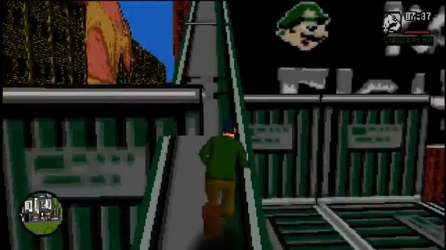 Качественный Восьмибитный Мод! УПОРОТЫЙ ДЕД! (GTA Motor City v0.00001a) - АБЗОР МОДАФ #2 смотреть онлайн