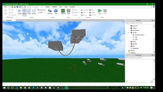 Attachments And Constraints - Roblox Studio Tutorial