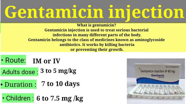 Gentamicin injection 80mg/2ml | gentamicin 80 mg injection uses in hindi |Gentamicin injection dose смотреть онлайн