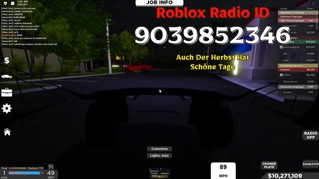 Hat Roblox Radio Codes/IDs смотреть онлайн