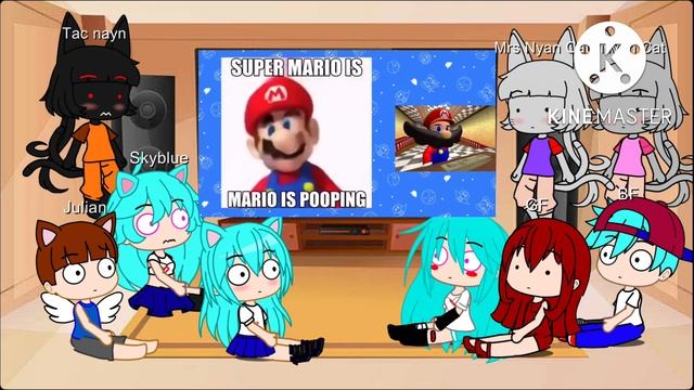 FNF and Julian react to Mario reacts Nintendo Memes. Thanks to @SMG4 getting a lot of subscribers. смотреть онлайн