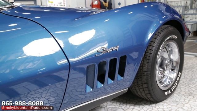 MATCHING NUMBERS CAR! 1968 Chevy Corvette For Sale Smoky Mountain Traders смотреть онлайн