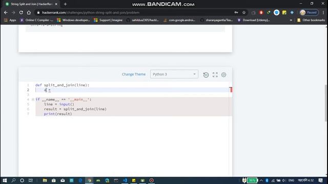 HackerRank Solutions | Split and Join | Python смотреть онлайн