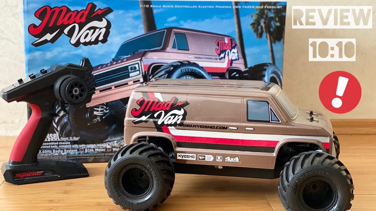 Итоговый обзор - Kyosho Fazer Mk2 Mad Van - мой лучший бюджетный грузовик 10:10 | poritor rc смотреть онлайн