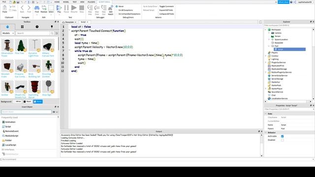 How to make a moving platform in Roblox Studio easy смотреть онлайн