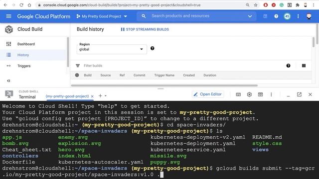 24. Creating Container Images using Cloud Build | Google Quick Tutorials смотреть онлайн