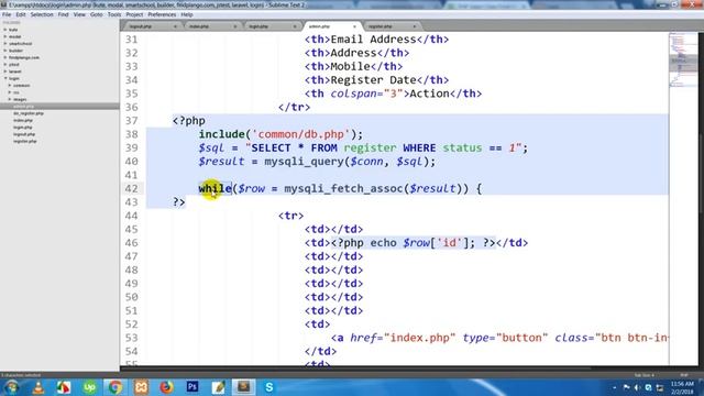 Web Development | PHP and MySql | Bangla Video Tutorial | Class-19 смотреть онлайн