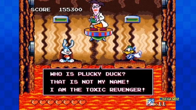 [Hard] Tiny Toon Adventures: Buster-s Hidden Treasure By Melissa (Sega Genesis) - Longplay смотреть онлайн