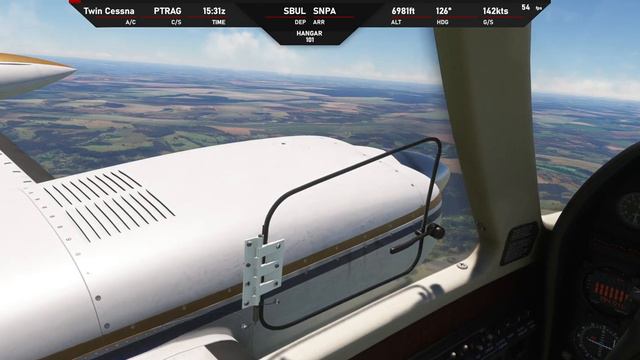 Acidente! Falha de freio no pouso! Voo VFR SBUL-SNPA - C310R - MSFS (4K)(ULTRA) (VFR)(SAYINTENTIONS смотреть онлайн