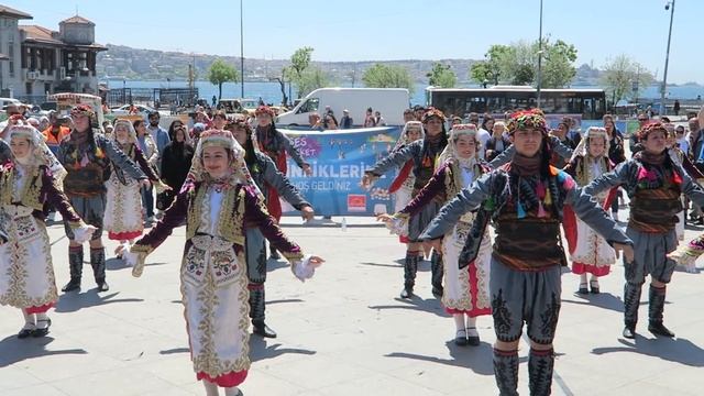 Turkish Folk Dance Festival In Beşiktaş, Istanbul 2019