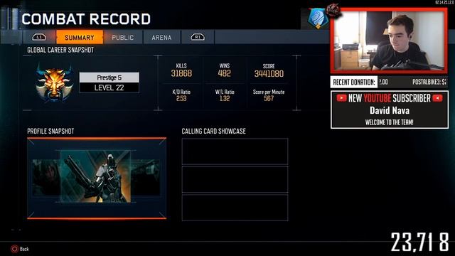 "LEVEL 1000" & "DARK MATTER" GRIND | HIDE AND SEEK *CUSTOM GAMES" w/ SUBS! (BO3) смотреть онлайн