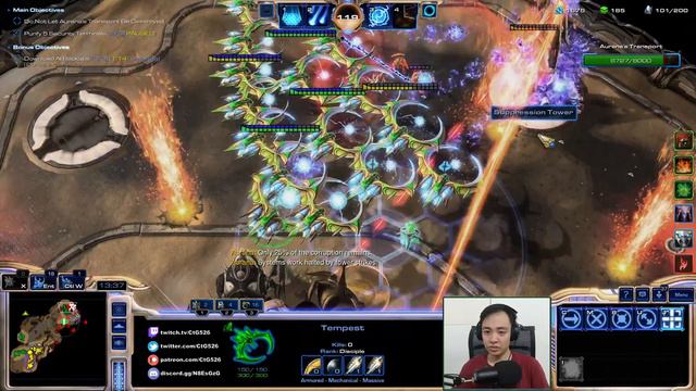 Giant capital ships huddled together scared | Starcraft II: Firewall (ft Twotuuu) смотреть онлайн