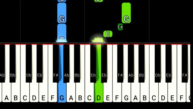 There Shall Be Showers Of Blessing | Easy Piano Tutorial | Synthesia смотреть онлайн