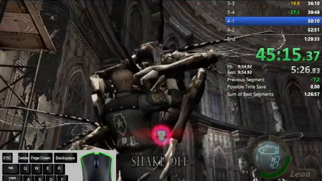 Resident Evil 4 New Game Pro Speedrun 1:27:39 LRT (1:34:20 IGT) смотреть онлайн