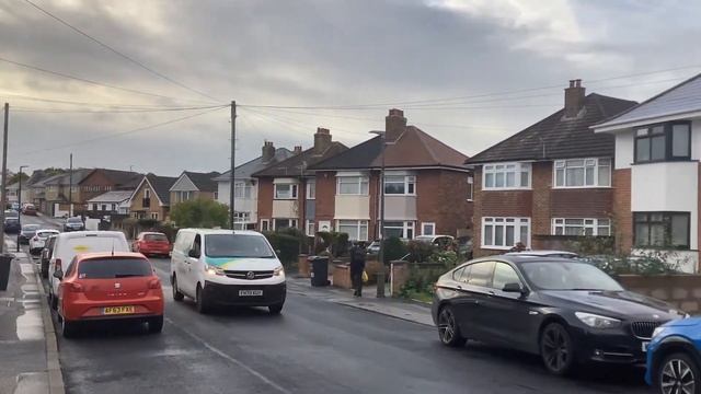 Vauxhall Vivaro Van Passing The Bournemouth Area (17/10/2022)