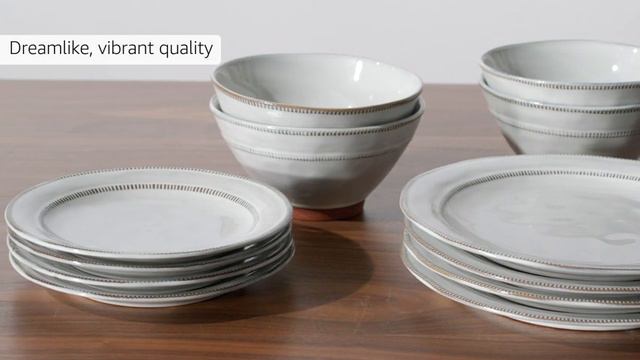 Gibson Elite Terranea Round Reactive Glaze Terra Cotta Dinnerware Set, Service for Four (12pcs) смотреть онлайн