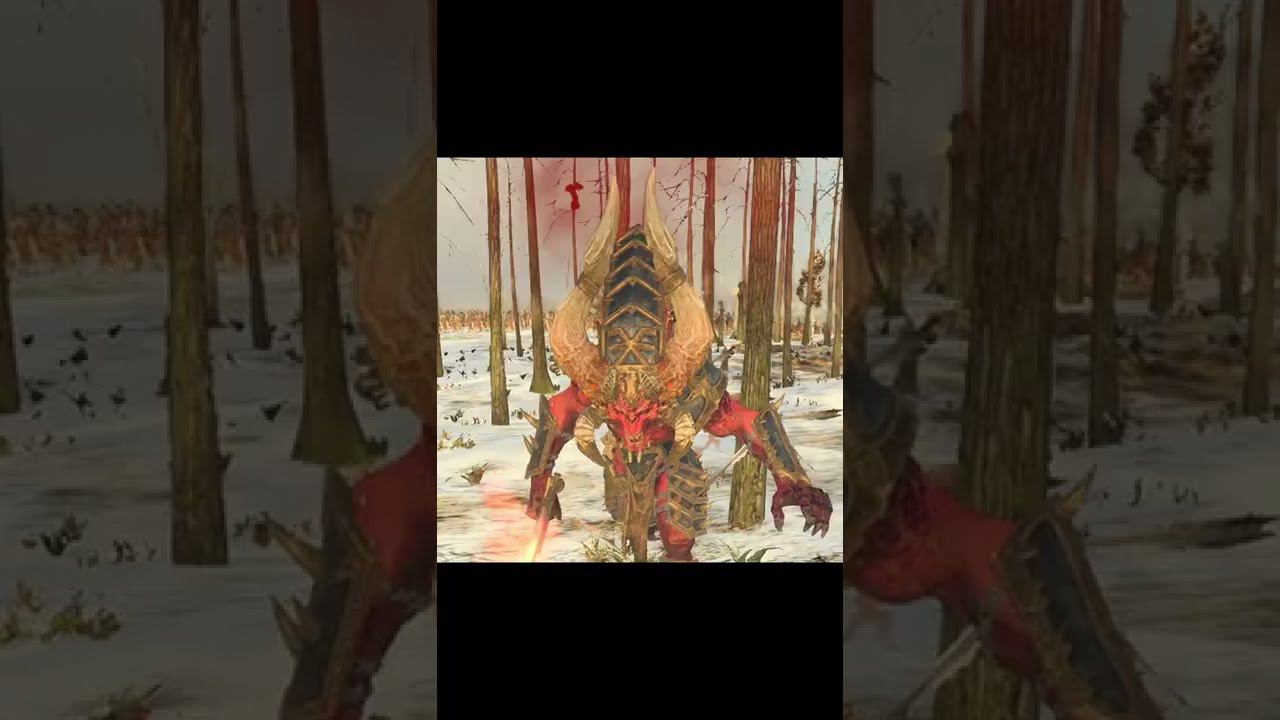 КХОРН ЖАЖДЕТ КРОВИ Total War Warhammer 3 #Shorts смотреть онлайн