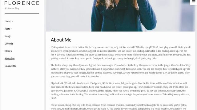 Florence - A Lifestyle WordPress Blog Theme | Themeforest Download смотреть онлайн