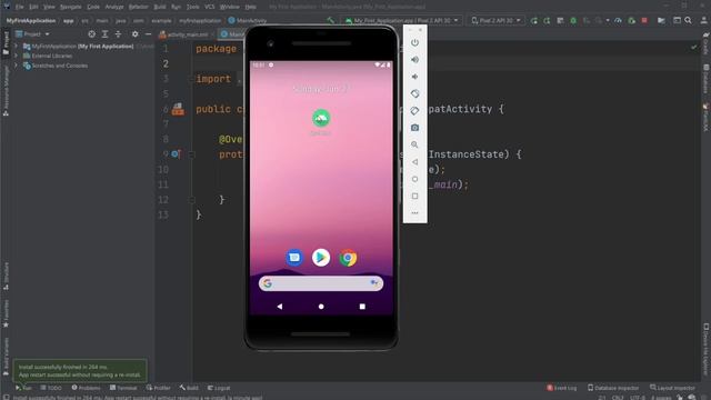 Android Studio #0 - Creating your first project смотреть онлайн