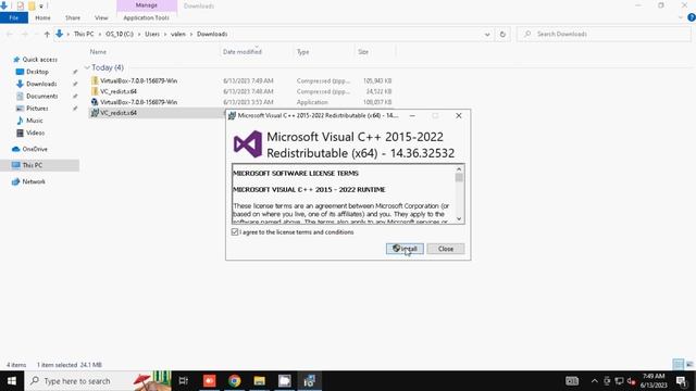 Install Virtual Box 7.0.8 Needs Microsoft Visual Studio C++ 2019 смотреть онлайн