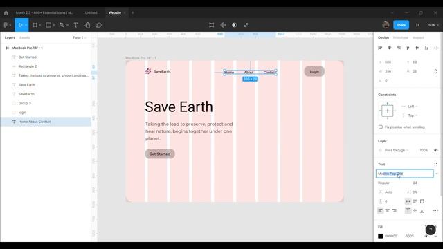 Landing Page Design Tutorial | Web Design in Figma смотреть онлайн