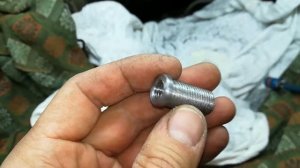 Renault Logan трещина в блоке рядом с масляным каналом пытаемся отреставрировать