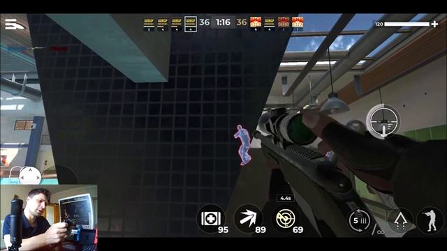 AWP MODE: Sniper 3D Online Шутер - первый взгляд, обзор (Android Ios) смотреть онлайн