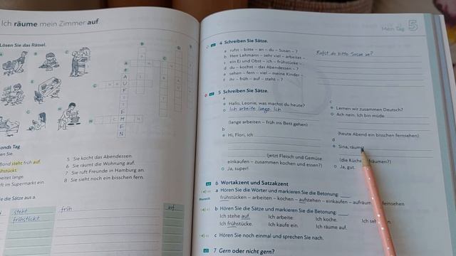 (87) Уроки немецкого по учебнику Schritte PLUS NEU A1.1 _L5 _A-5 смотреть онлайн
