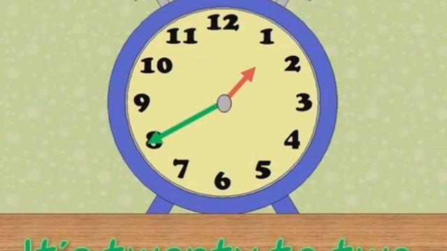Английский для детей. Учим часы. Время на английском. Telling the time in English смотреть онлайн