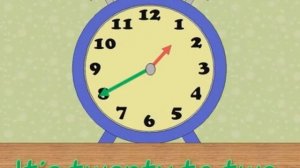 Английский для детей. Учим часы. Время на английском. Telling the time in English