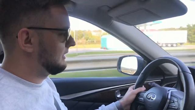 Infinity Q50 400+ Horsepower  - 0-100 4.5 сек POV Test Drive / Тест драйв от первого лица