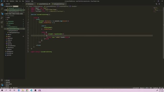 React Final Form Tutorial Series - 2. Custom Fields смотреть онлайн