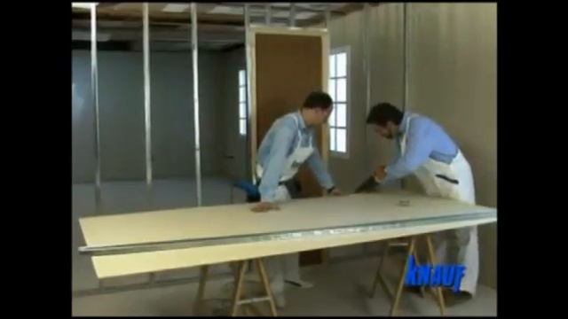 Монтаж каркасных перегородок из гипсокартона смотреть онлайн