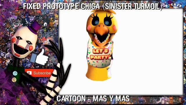 [FNAF | Speed Edit] Making Fixed Prototype Chica (Sinister Turmoil) смотреть онлайн