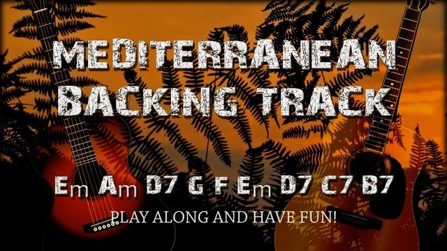 Mediterranean Sundance Rio Ancho Backing Track for improvisation смотреть онлайн