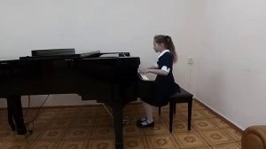 К.Черни - Г.Гермер. I тетрадь Этюд №45 Ля мажор